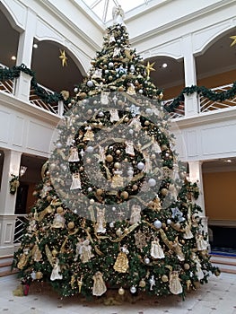 Two Story Christmas Tree