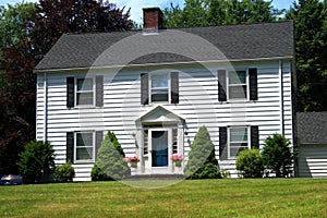 Two Story New England House