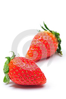 Two Strawberries