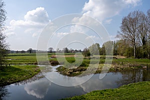 Two streamlets that come together at the town of Meddo in the municipality of Winterswijk