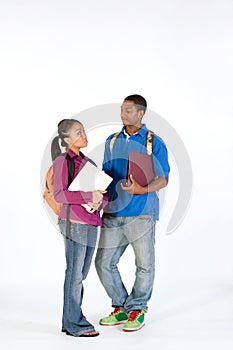 Two Students - Vertical