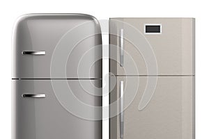 Two style refrigerators