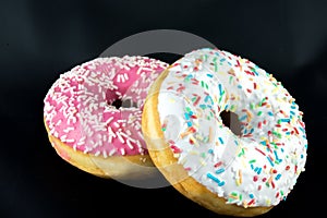 Two tasty but unhealty donuts
