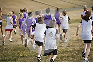 Two Teams of Cross Country Runners