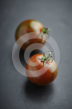 Two tomatoes