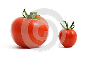 Two tomatoes