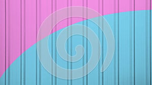 Two Tone Background Pastel Steel Metal Sheet Pink Blue Summer Color Gradient Sweet Cute Soft Light Frame Abstract Pattern Card