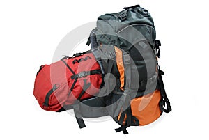 Two tourist backpacks