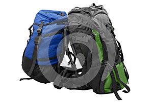 Two tourist backpacks