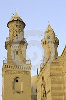 Two Tower mosque in Egypt
