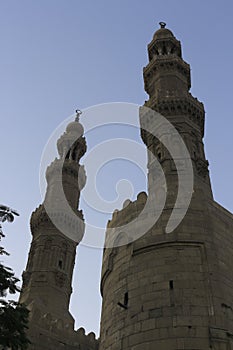 Two Tower mosque in Egypt