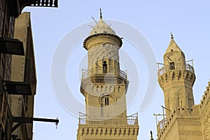 Two Tower mosque in Egypt