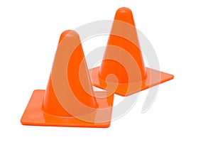 Two traffic cones