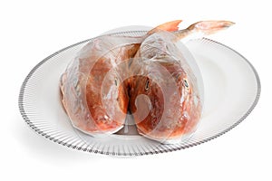 Two tub gurnard fish