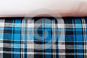 Two types of tissue with a cellular and even texture are next