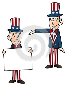 Two Uncle Sam
