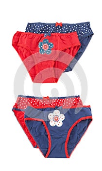 Two underwear clothes sets for baby girl