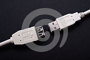 Two USB connectors