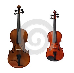 Two violins