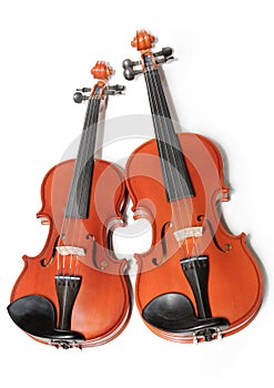 Two violins