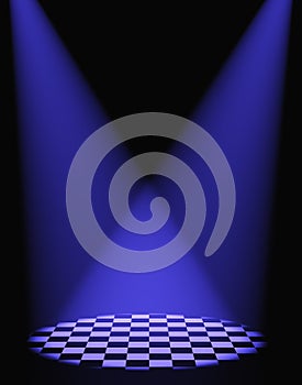 Two volumetric light