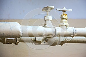 Two water pipes