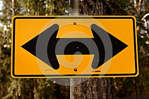 Two-way Sign