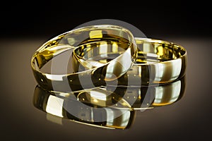 Two wedding rings