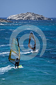 Two Windsurfer