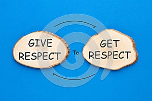 Give Respect To Get Respect photo