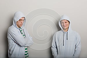 Two young guys photo