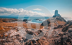 Twr Mawr Lighthouse in North Wales UK