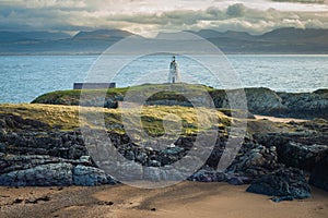 Twr Mawr big tower was, from 1845 until 1976, the lighthouse which marked the rocky peninsula near the south west corner of Angl photo