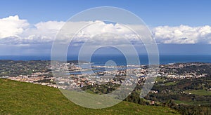 Txingudi Bay. Hondarribia, Irun and Hendaye form the Bay of Txingudi, at the mouth of the Bidasoa River