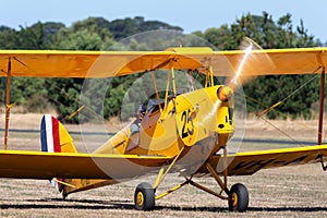 De Havilland DH-82A Tigermoth vintage biplane VH-AYI