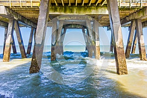 Tybee island beach scenes