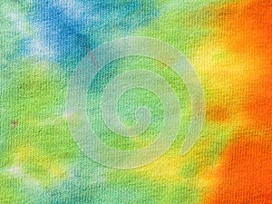 Tye dye fabric