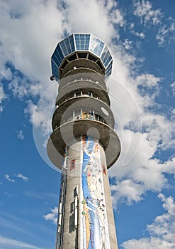 Tyholt-tÃ¥rnet tower in Trondheim Norway