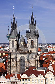 Tyn chapel in Prague
