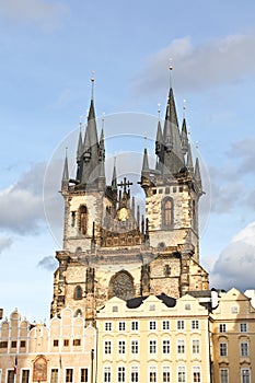 Tyn church in Prague