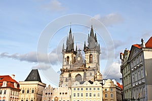 Tyn church in Prague