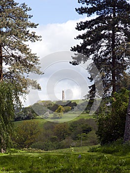 The Tyndale Monument near Wotton Under Edge, Gloucestershire, UK