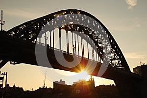 Tyne Bridge. Newcastle upon Tyne, UK