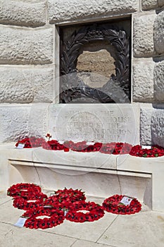 Tyne Cot Blockhouse at Tyne Cot Cemetery in Ypres