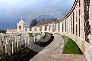 Tyne Cot Cemetery in Flanders Fields