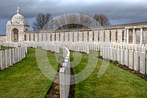 Tyne Cot Cemetery Flanders Fields, Belgium