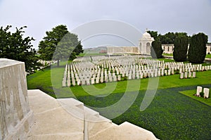 Tyne Cot Cemetery Overview photo