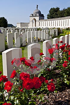 Tyne Cot Cemetery in Ypres