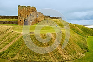 Tynemouth castle and priory