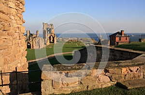 Tynemouth Prior and castle